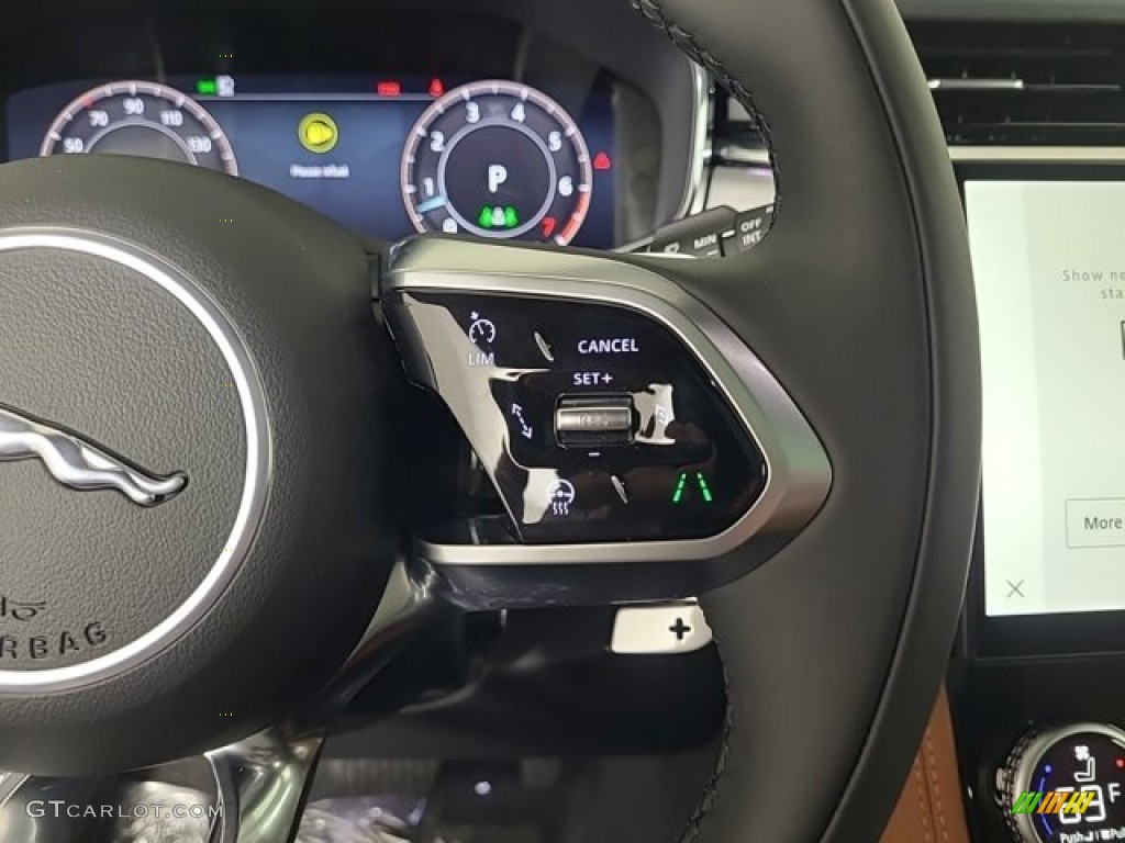 2024 Jaguar F-PACE P400 R-Dynamic S Siena Tan/Ebony Steering Wheel Photo #146722056