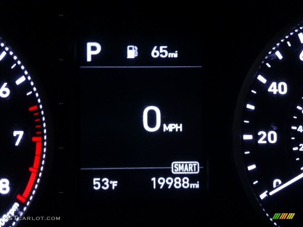 2020 Elantra SE - Scarlet Red Pearl / Beige photo #28