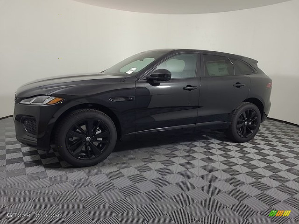 2024 F-PACE P250 R-Dynamic S - Santorini Black Metallic / Ebony/Ebony photo #6