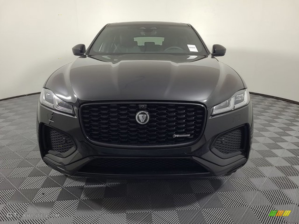 2024 F-PACE P250 R-Dynamic S - Santorini Black Metallic / Ebony/Ebony photo #8