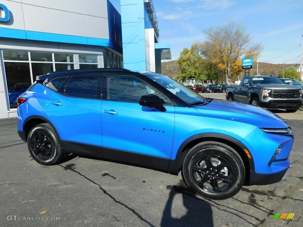 Riptide Blue Metallic 2024 Chevrolet Blazer LT AWD Exterior Photo #146722407