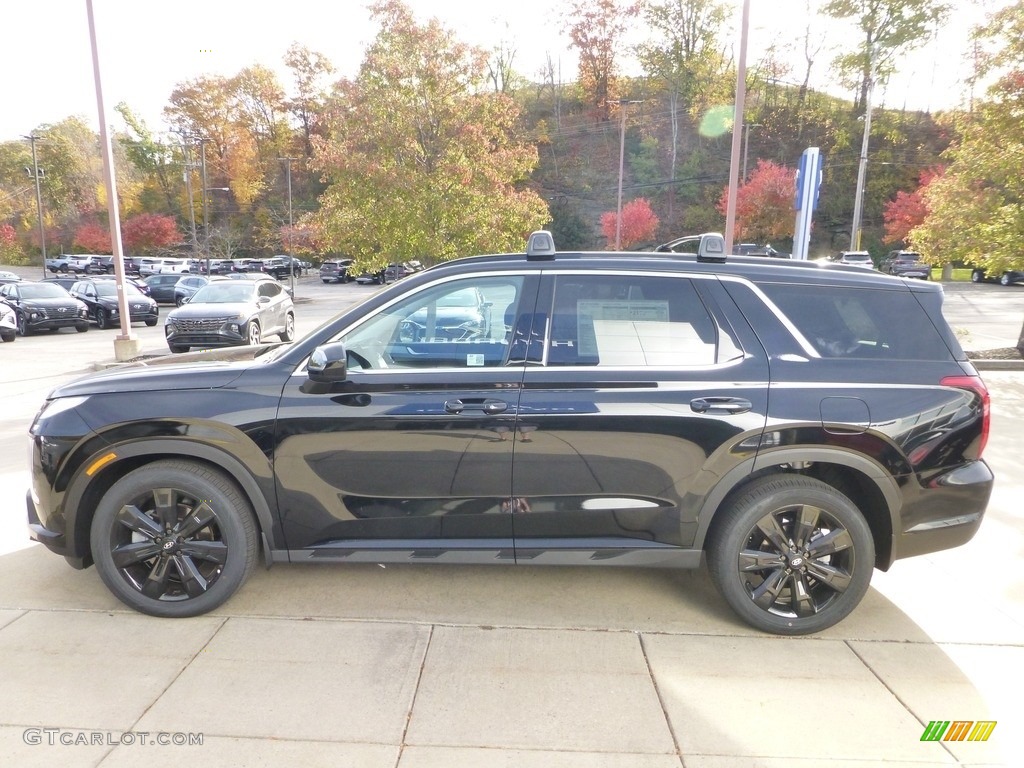 Abyss Black Pearl 2024 Hyundai Palisade XRT AWD Exterior Photo #146722449