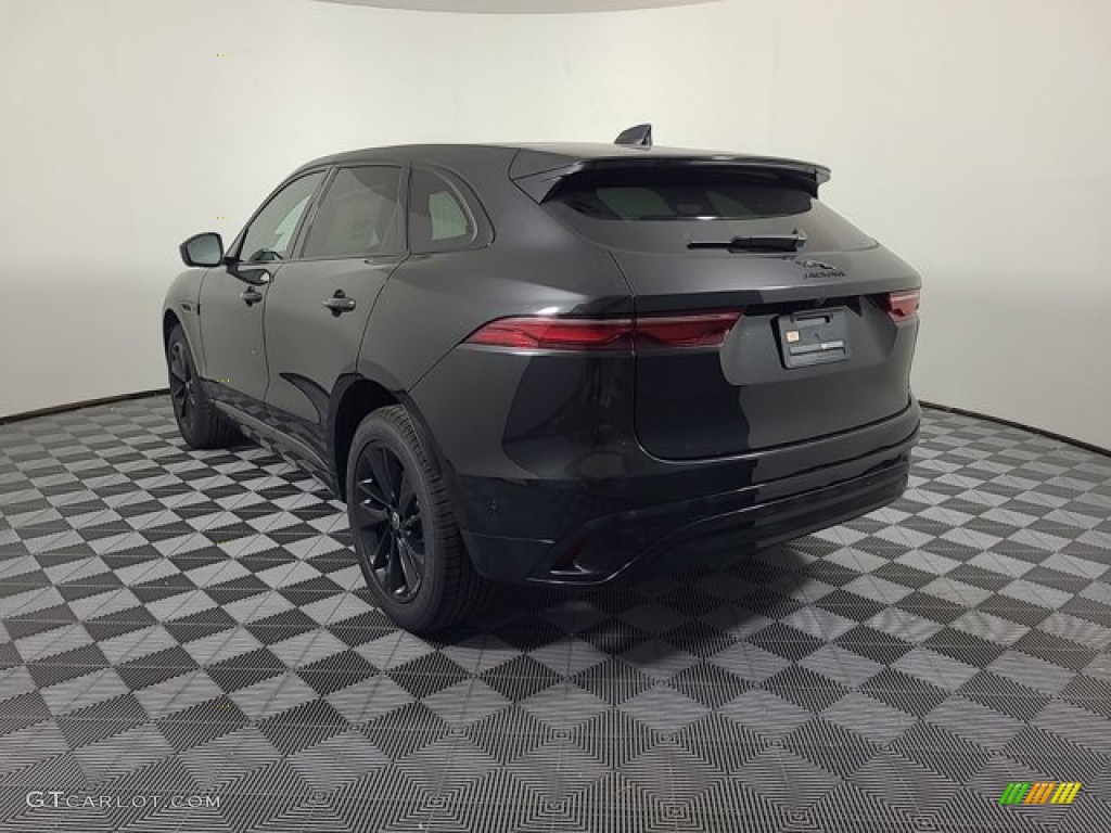 2024 F-PACE P250 R-Dynamic S - Santorini Black Metallic / Ebony/Ebony photo #10