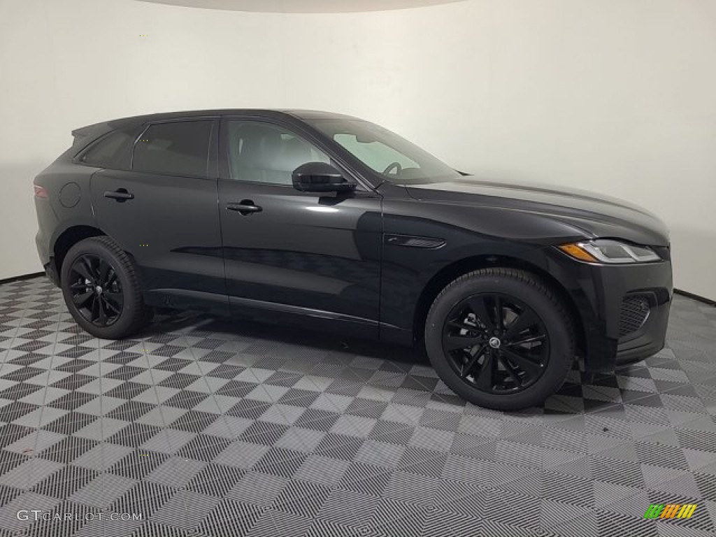 2024 F-PACE P250 R-Dynamic S - Santorini Black Metallic / Ebony/Ebony photo #11