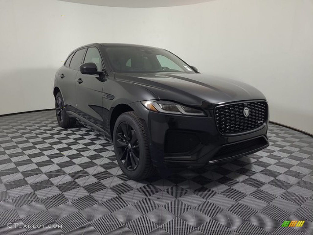 2024 F-PACE P250 R-Dynamic S - Santorini Black Metallic / Ebony/Ebony photo #12