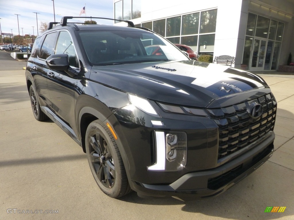 Abyss Black Pearl 2024 Hyundai Palisade XRT AWD Exterior Photo #146722524