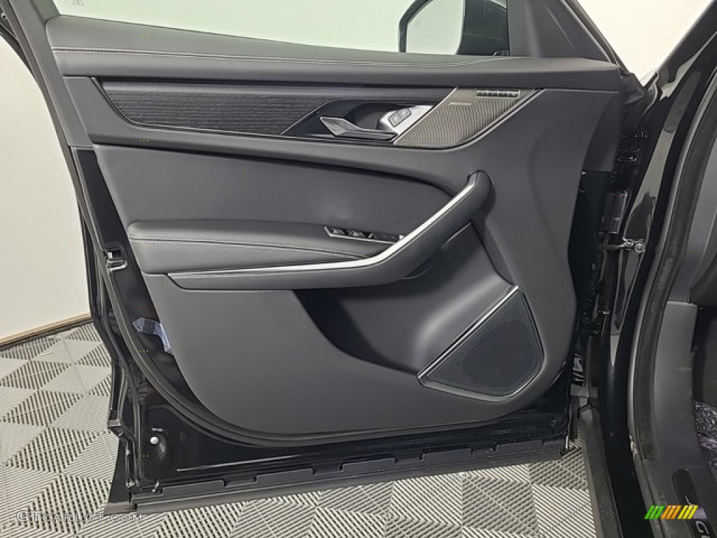 2024 Jaguar F-PACE P250 R-Dynamic S Ebony/Ebony Door Panel Photo #146722527