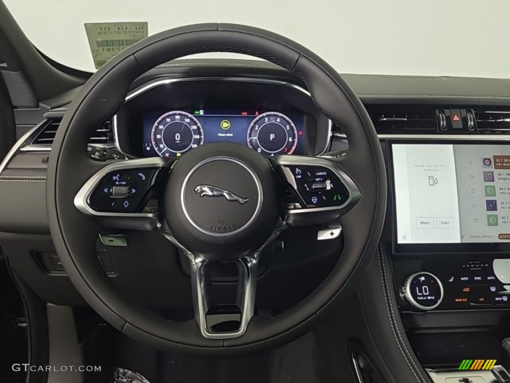 2024 F-PACE P250 R-Dynamic S - Santorini Black Metallic / Ebony/Ebony photo #17