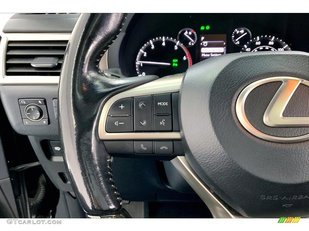 2021 Lexus GX 460 Premium Black Steering Wheel Photo #146722851