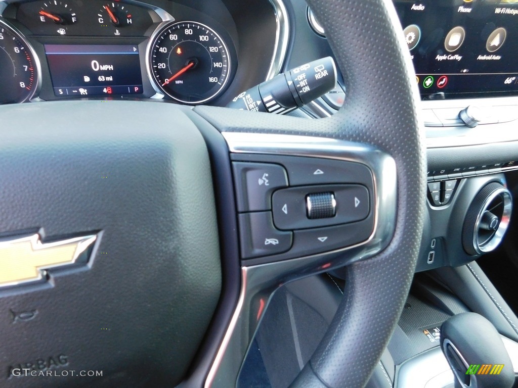 2024 Chevrolet Blazer LT AWD Jet Black/Medium Gray Steering Wheel Photo #146722992