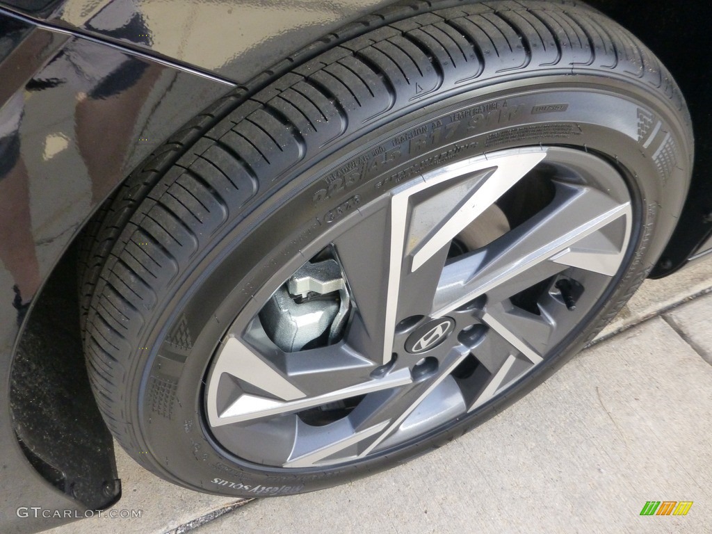 2024 Elantra SEL - Abyss Black / Black photo #10