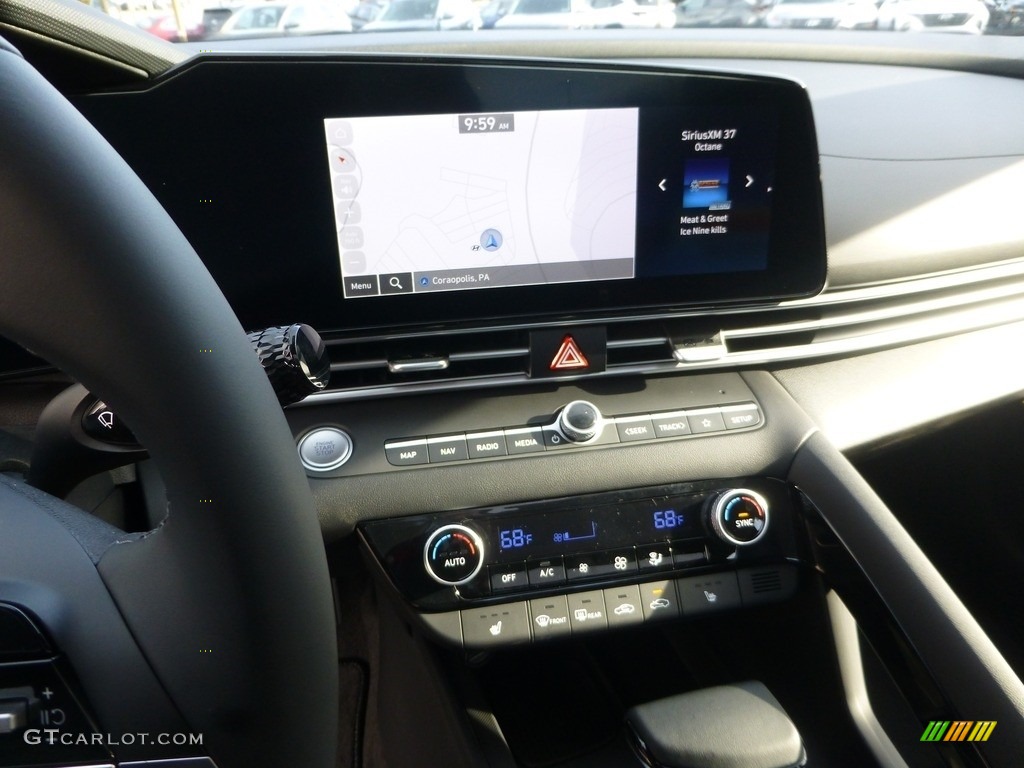 2024 Elantra SEL - Abyss Black / Black photo #17