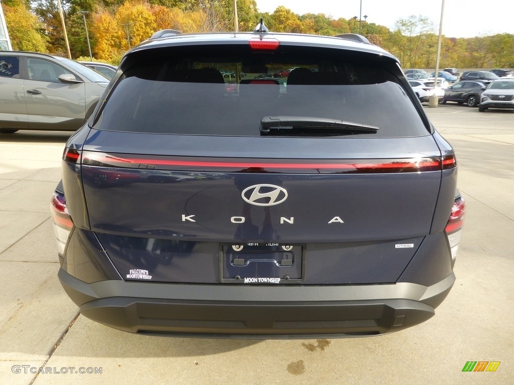 2024 Kona SEL AWD - Denim Blue Pearl / Black photo #3