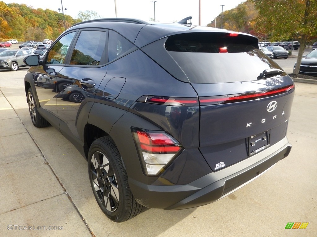 2024 Kona SEL AWD - Denim Blue Pearl / Black photo #5