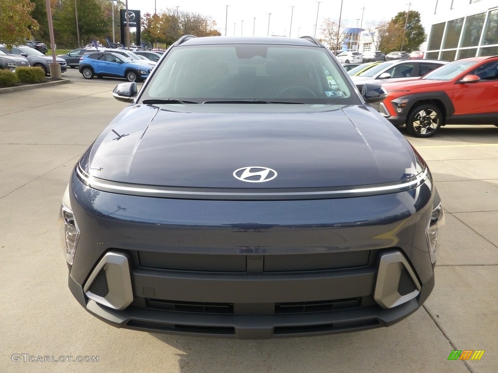 2024 Kona SEL AWD - Denim Blue Pearl / Black photo #8