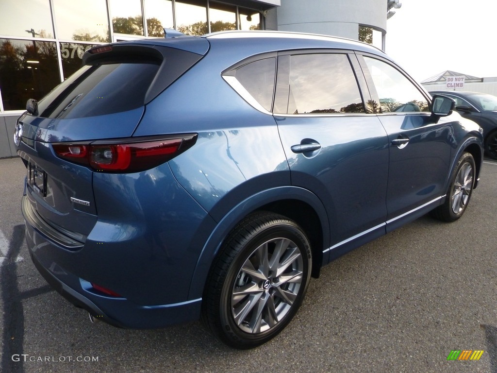 2024 CX-5 S Premium AWD - Eternal Blue Mica / Black photo #2