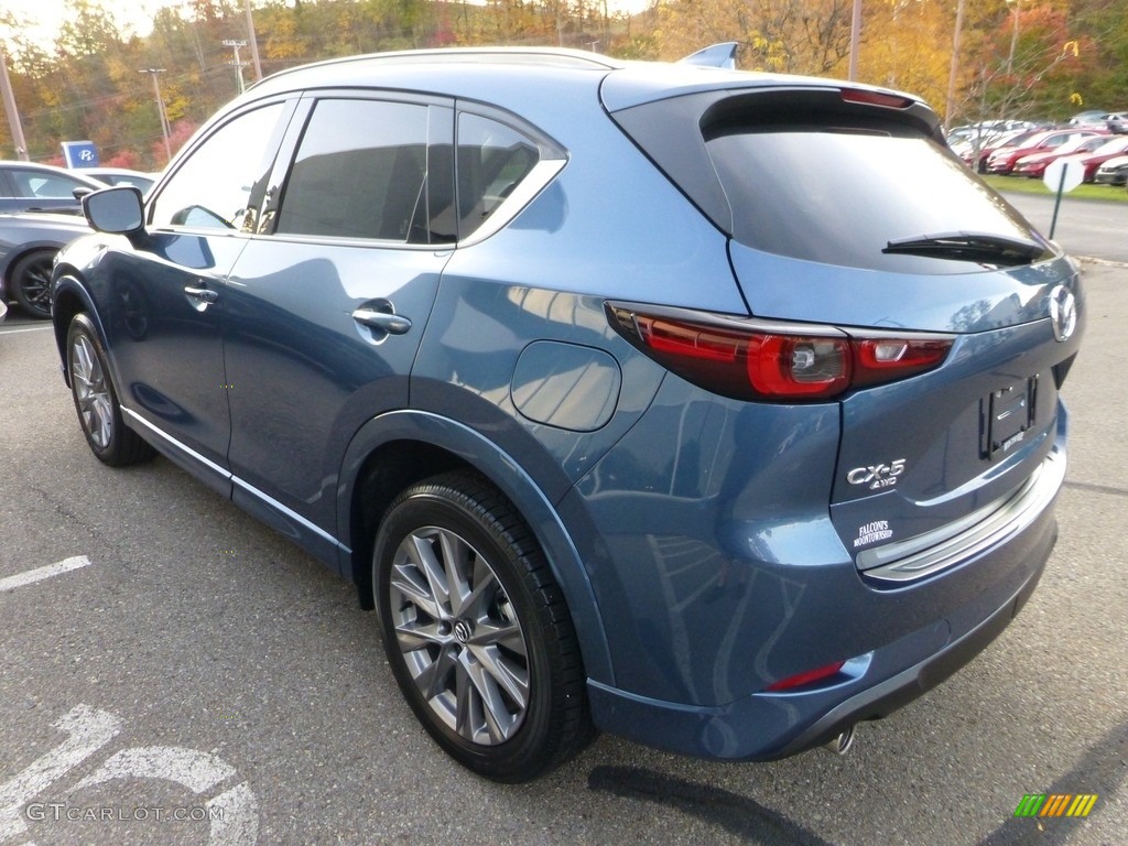 2024 CX-5 S Premium AWD - Eternal Blue Mica / Black photo #5