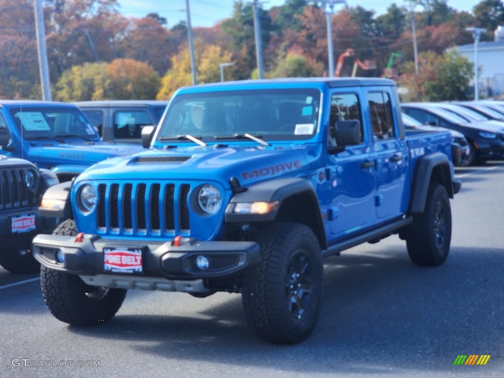 2023 Gladiator Mojave 4x4 - Hydro Blue Pearl / Black photo #1