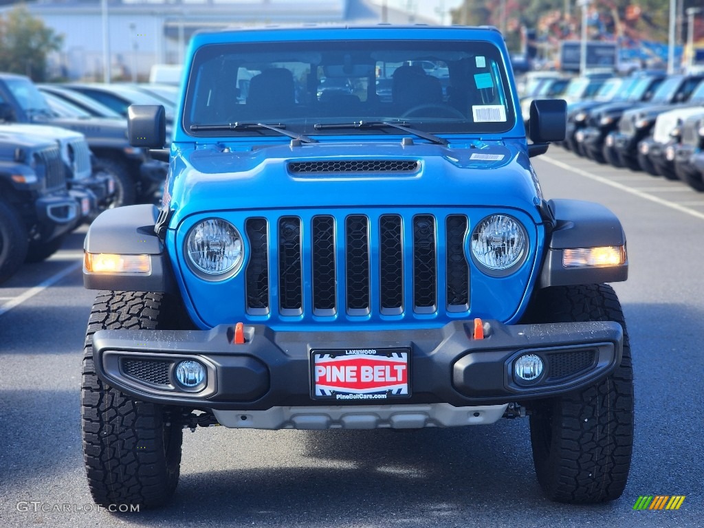 2023 Gladiator Mojave 4x4 - Hydro Blue Pearl / Black photo #2