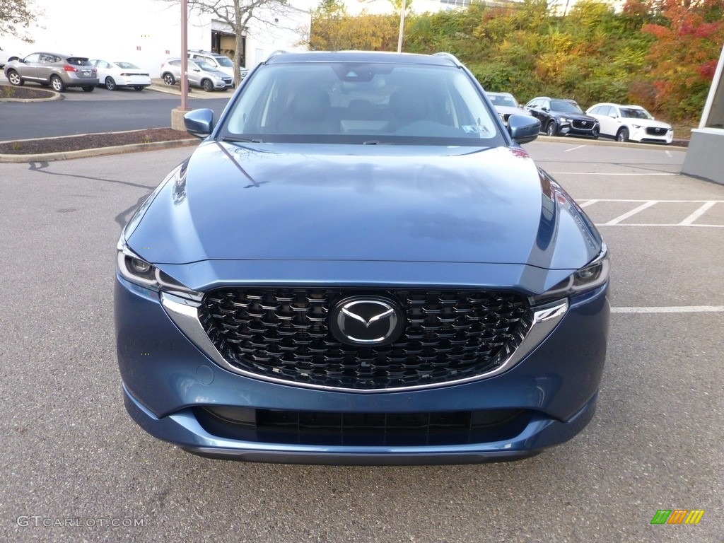 2024 CX-5 S Premium AWD - Eternal Blue Mica / Black photo #8