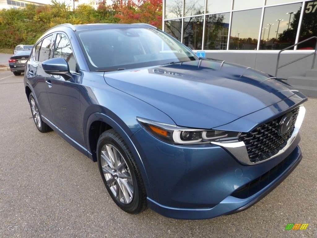Eternal Blue Mica 2024 Mazda CX-5 S Premium AWD Exterior Photo #146723625