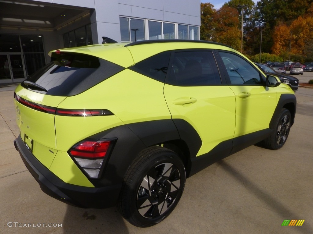 2024 Kona SEL AWD - Neoteric Yellow / Black photo #2