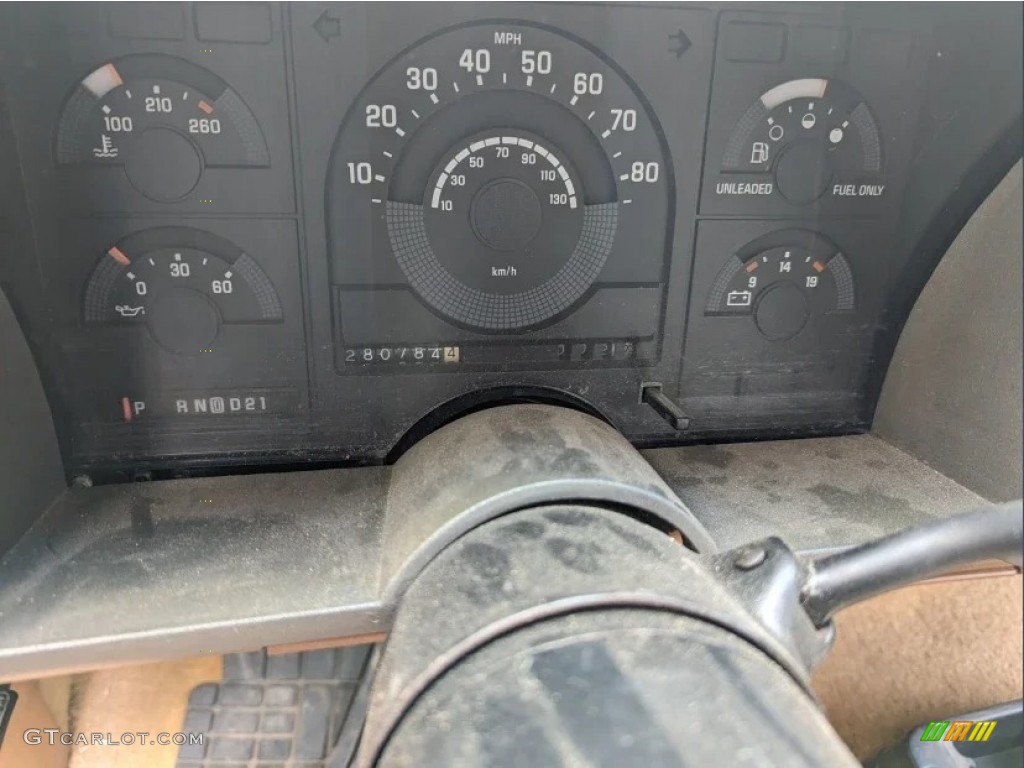 1989 Chevrolet C/K C1500 Silverado Regular Cab Gauges Photo #146723796