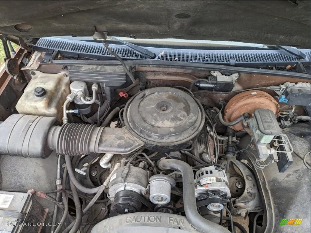 1989 Chevrolet C/K C1500 Silverado Regular Cab 5.7 Liter OHV 16-Valve V8 Engine Photo #146723922