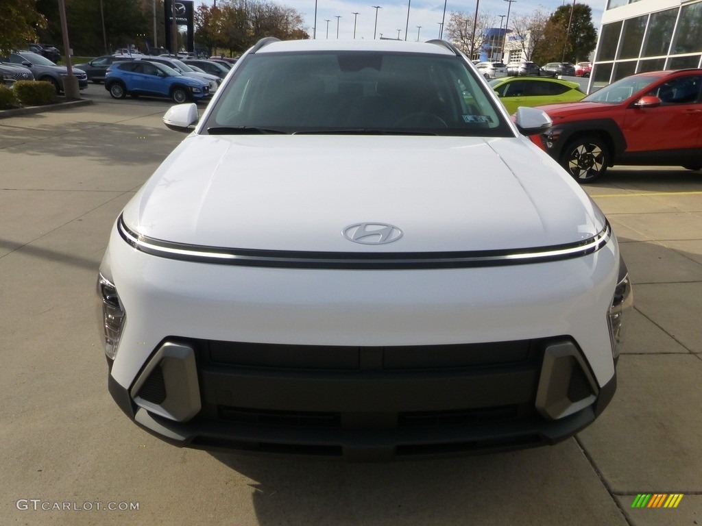 Atlas White 2024 Hyundai Kona SEL AWD Exterior Photo #146724171