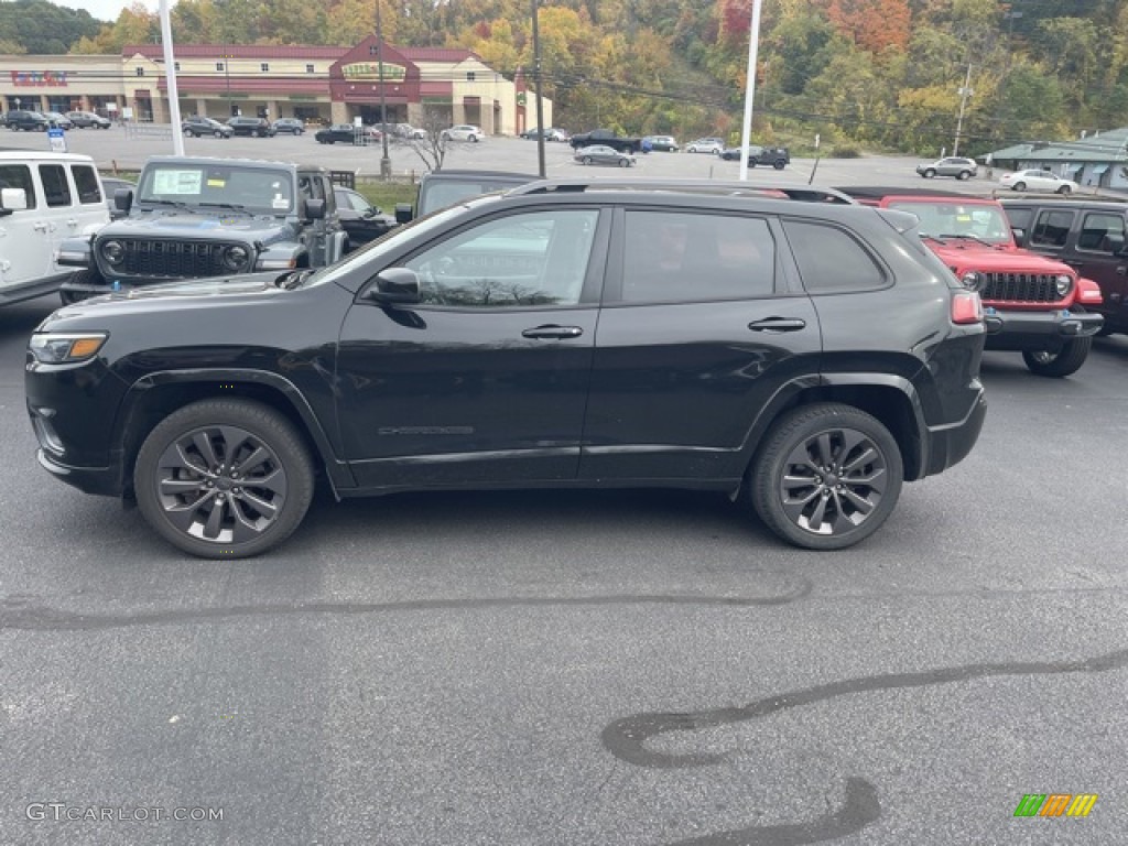 2020 Cherokee Limited 4x4 - Diamond Black Crystal Pearl / Black photo #2