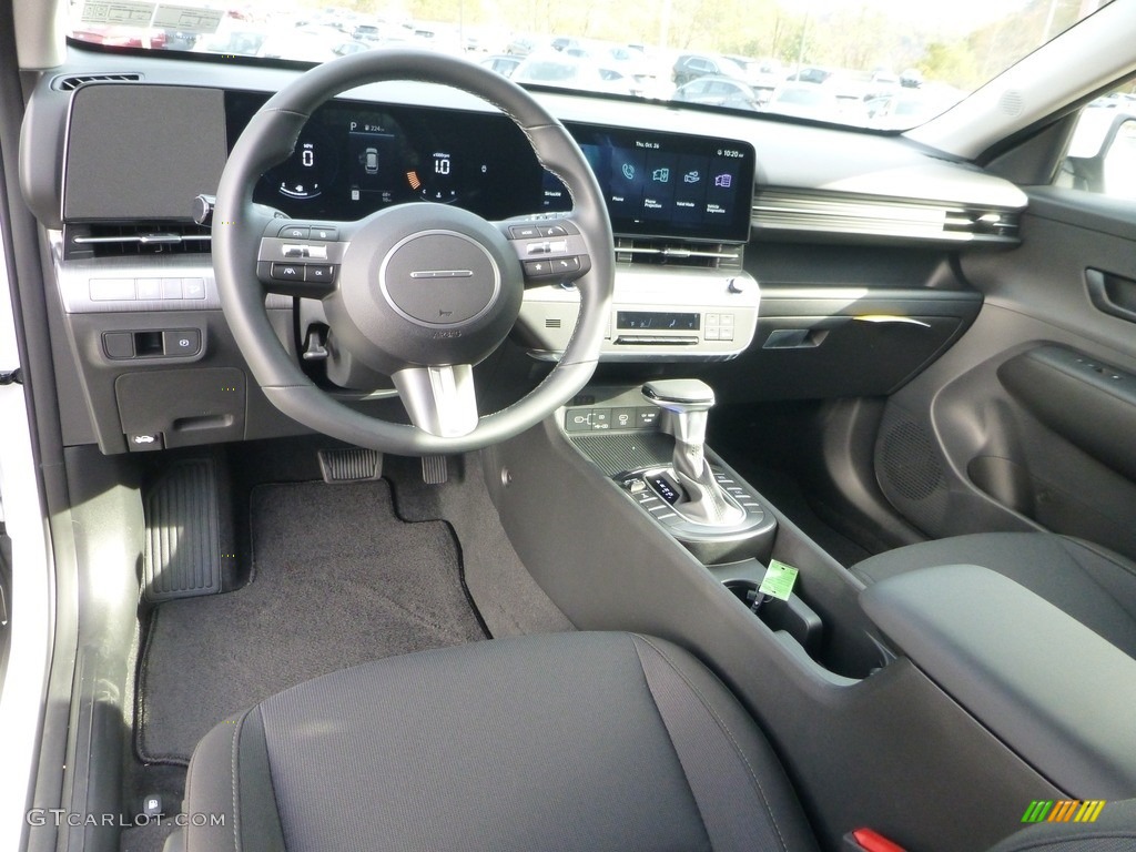 Black Interior 2024 Hyundai Kona SEL AWD Photo #146724231