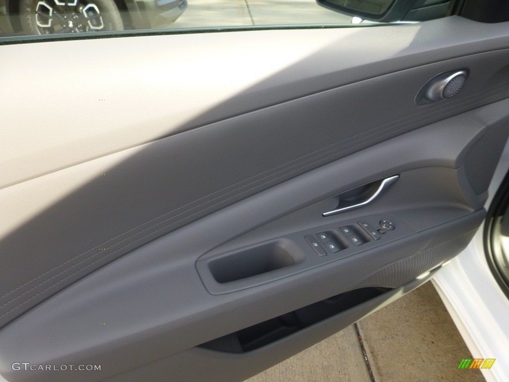 2024 Elantra SEL - Serenity White / Gray photo #14