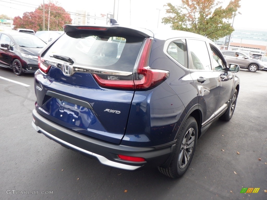 2020 CR-V LX AWD - Aegean Blue Metallic / Gray photo #5
