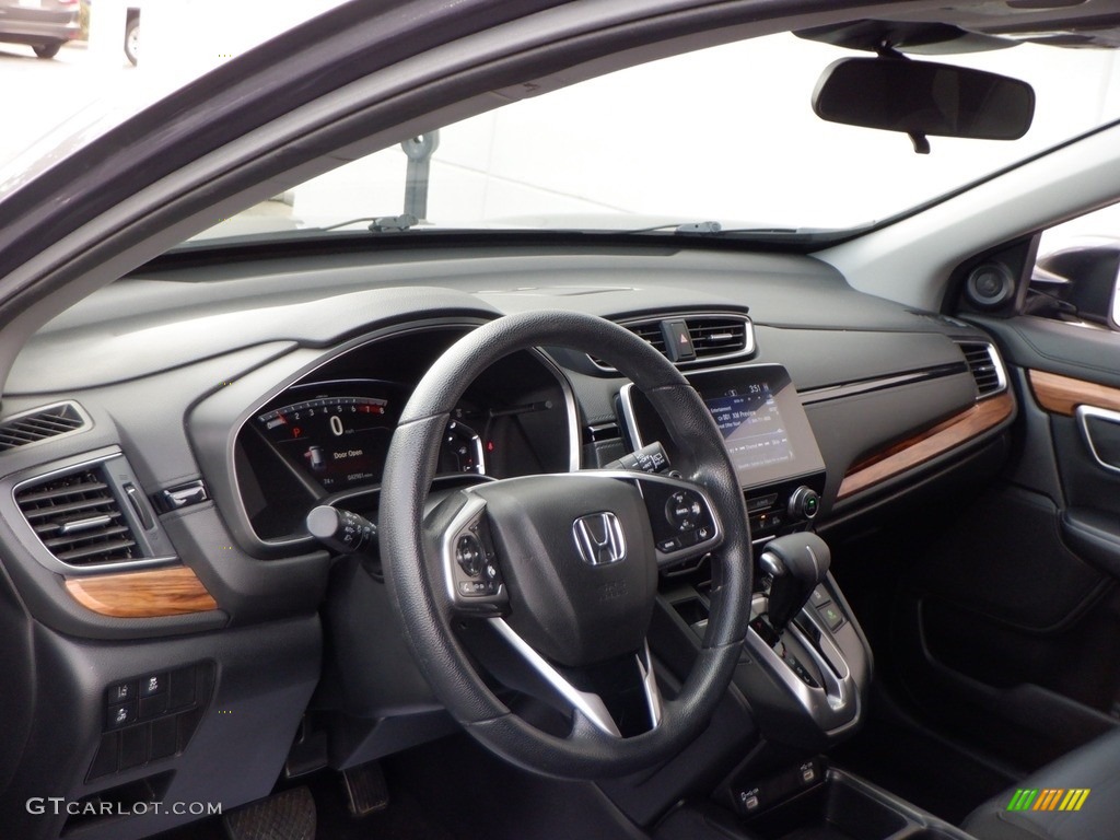 2020 CR-V EX AWD - Modern Steel Metallic / Black photo #10