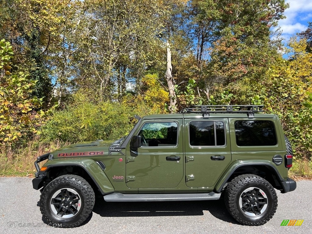 Sarge Green Jeep Wrangler Unlimited