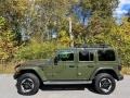 2021 Sarge Green Jeep Wrangler Unlimited Rubicon 4x4 #146720002