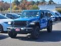 Hydro Blue Pearl 2024 Jeep Wrangler 4-Door Willys 4xe Hybrid