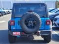 2024 Hydro Blue Pearl Jeep Wrangler 4-Door Willys 4xe Hybrid  photo #5
