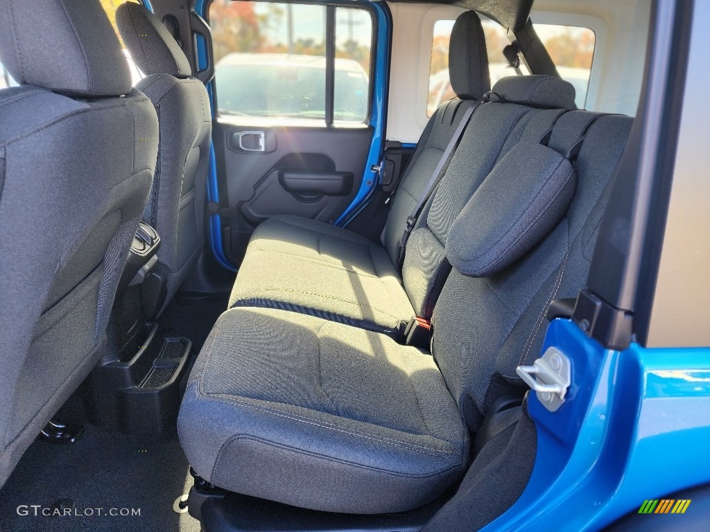 2024 Wrangler 4-Door Willys 4xe Hybrid - Hydro Blue Pearl / Black photo #6