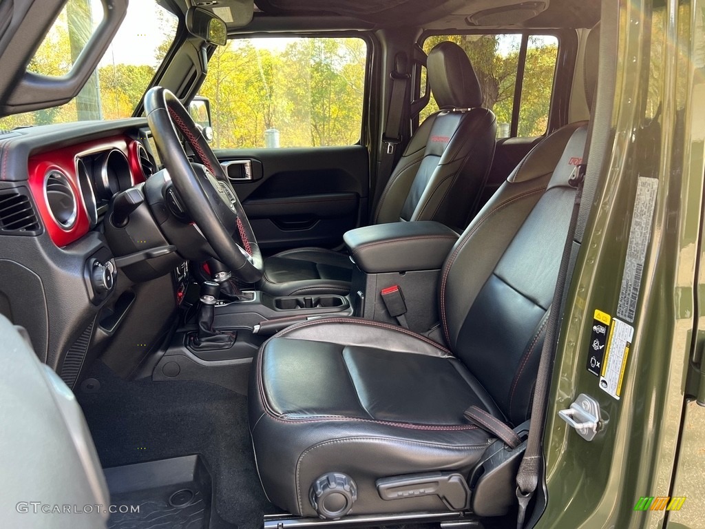 2021 Jeep Wrangler Unlimited Rubicon 4x4 Front Seat Photo #146724891