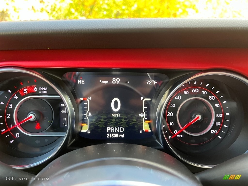 2021 Jeep Wrangler Unlimited Rubicon 4x4 Gauges Photos