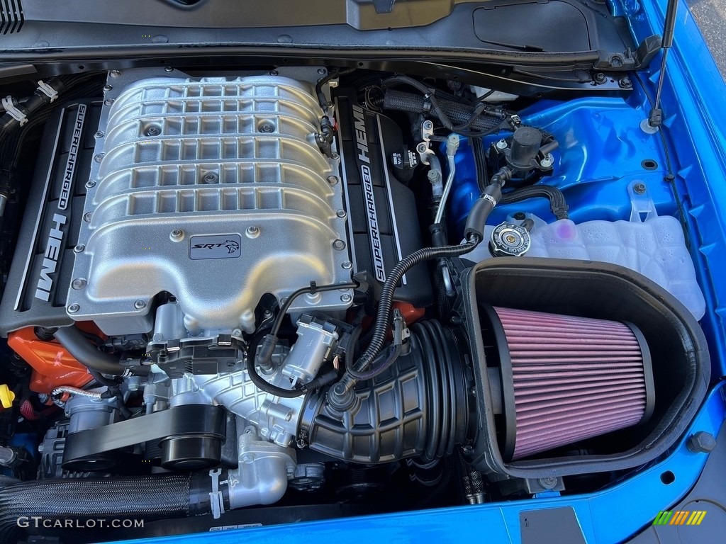 2023 Dodge Challenger SRT Hellcat JailBreak Widebody 6.2 Liter Supercharged HEMI OHV 16-Valve VVT V8 Engine Photo #146725014