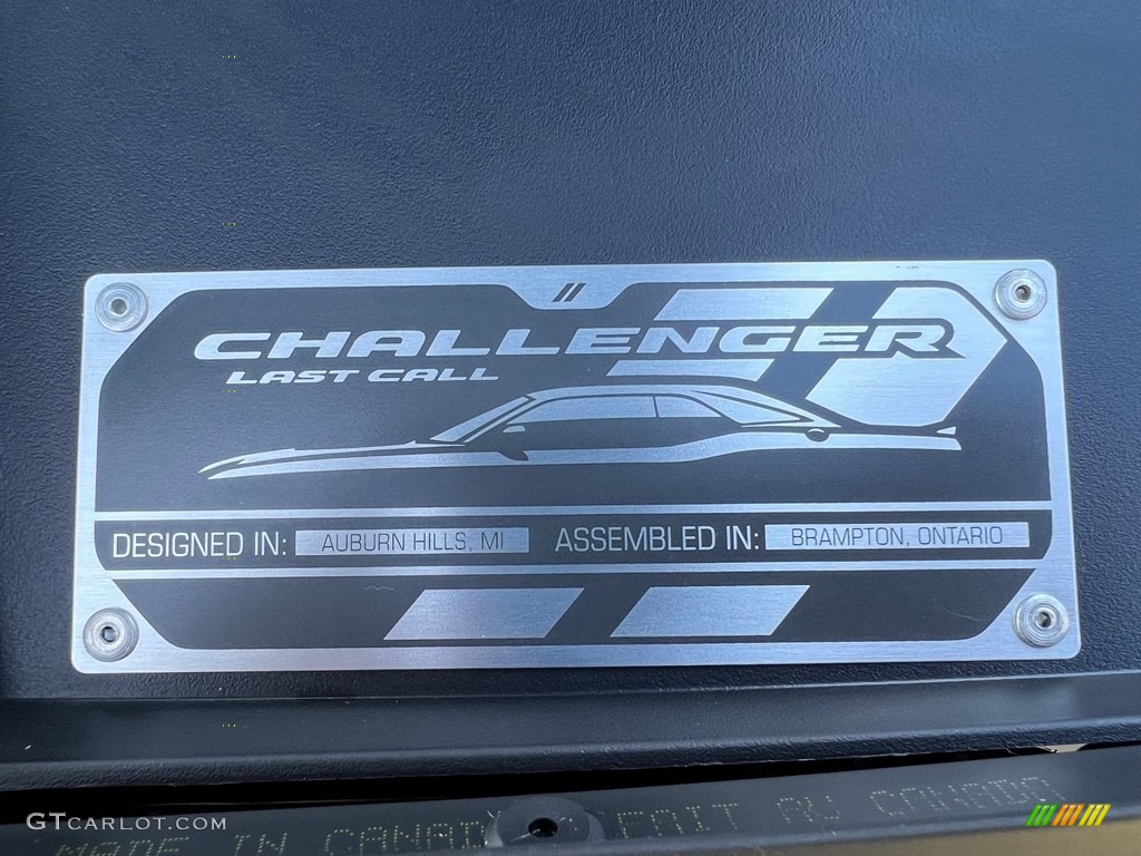 2023 Dodge Challenger SRT Hellcat JailBreak Widebody Marks and Logos Photo #146725020