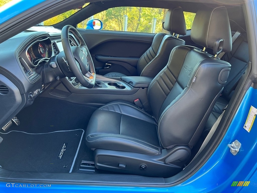 Black Interior 2023 Dodge Challenger SRT Hellcat JailBreak Widebody Photo #146725026
