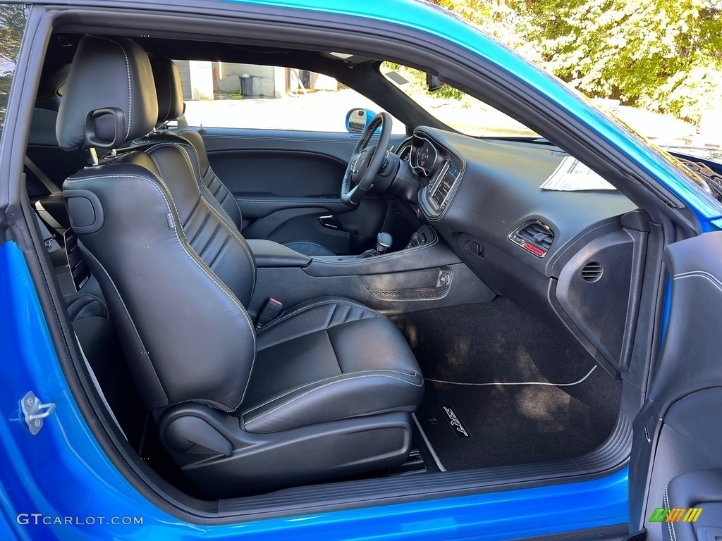 Black Interior 2023 Dodge Challenger SRT Hellcat JailBreak Widebody Photo #146725038