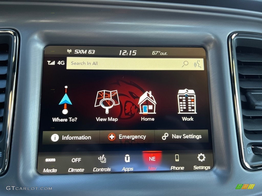 2023 Dodge Challenger SRT Hellcat JailBreak Widebody Controls Photo #146725053