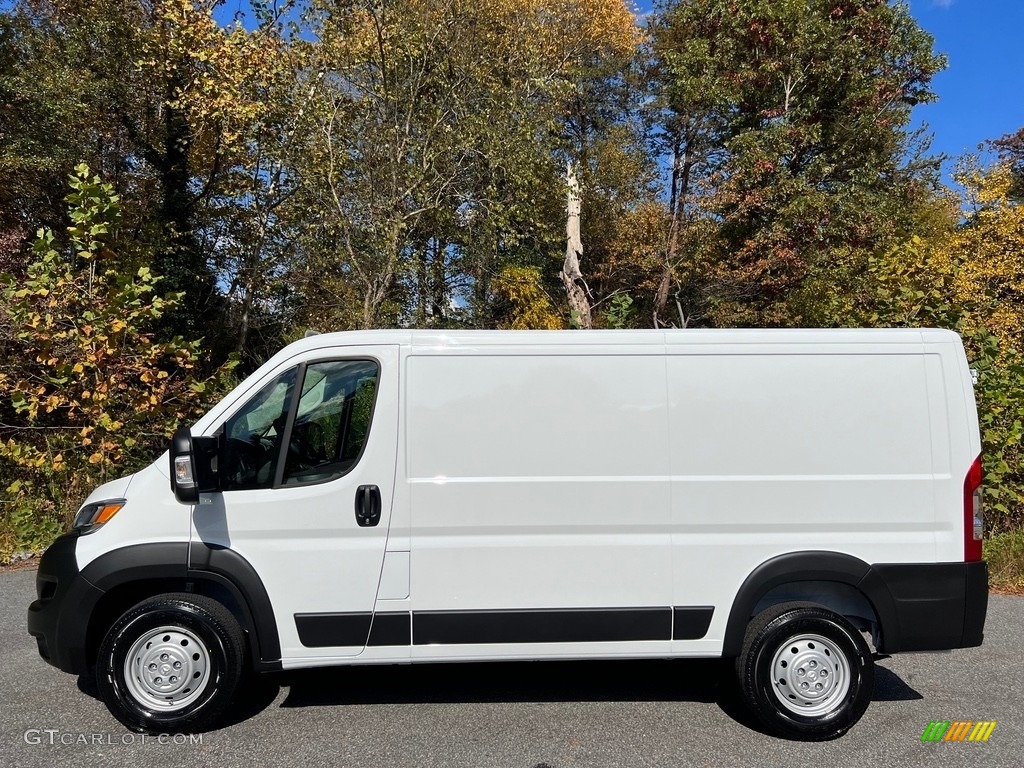 2023 ProMaster 1500 Low Roof Cargo Van - Bright White / Black photo #1