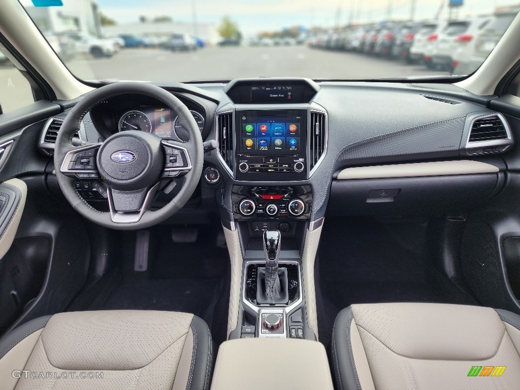 2023 Forester Limited - Crystal White Pearl / Gray photo #7