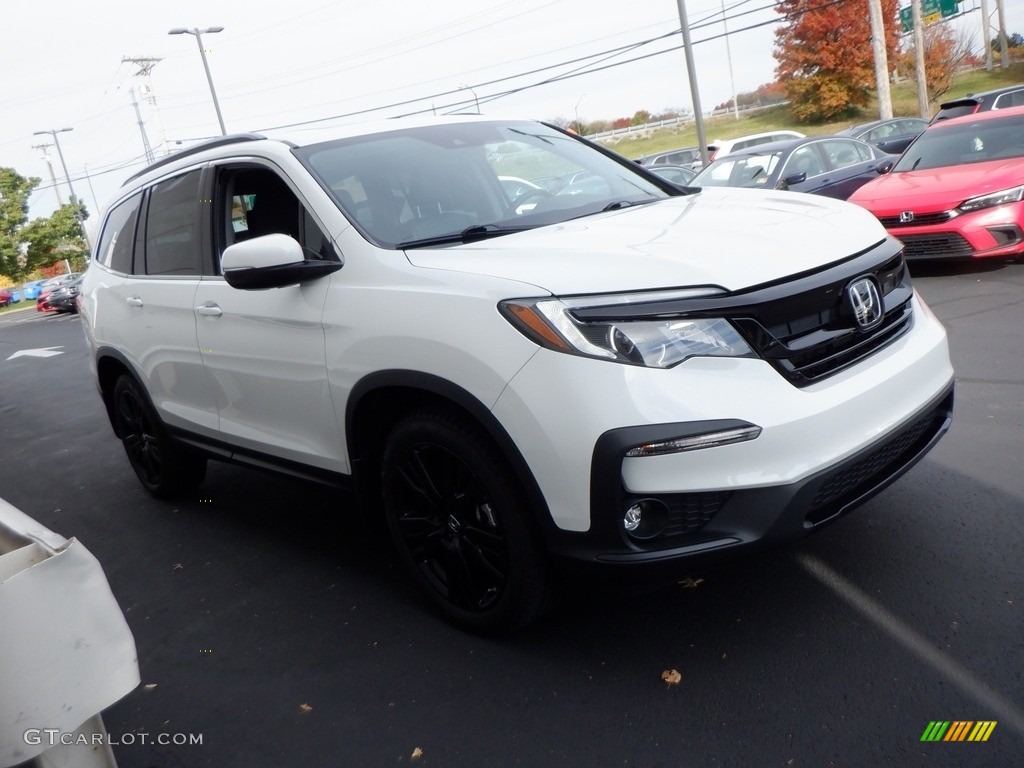 2021 Pilot Special Edition AWD - Platinum White Pearl / Black photo #4