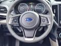 Gray 2023 Subaru Forester Limited Steering Wheel